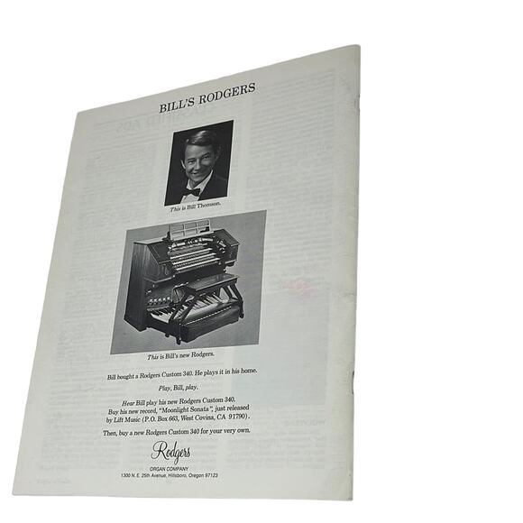 Theater Organ Journal‎ of the American Theatre Organ Society August 1971 - Picture 7 of 8